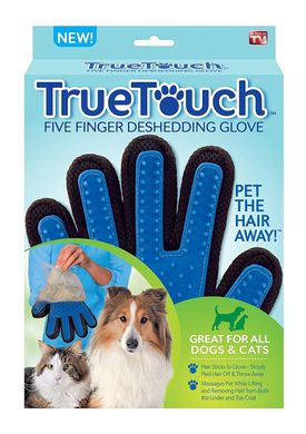 Перчатка для вычесывания шерсти True Touch (Тру Тач) (4173)