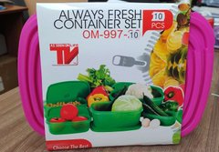 Герметичные контейнеры Always fresh (B009)