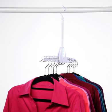 Складная двойная вешалка для одежды (4332)