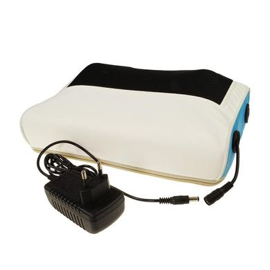 Роликовая массажная подушка для спины и шеи (4512)