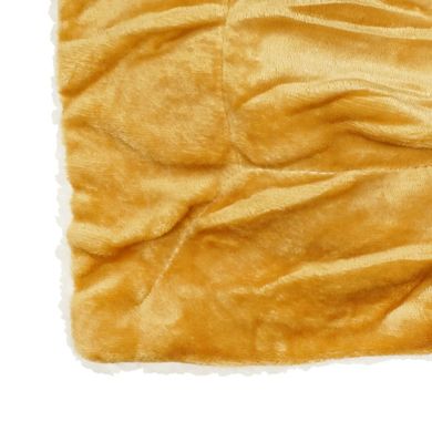 Двухслойное утепленное флисовое одеяло (4672)