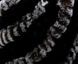 Меховая женская шапка Герда, черно-серая (4650) фото 3 из 7