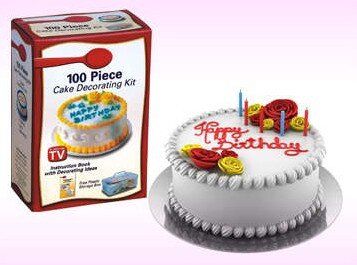 Набор для украшения тортов из 100 предметов (DECORATING KIT) (B017)