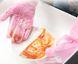 Силиконовые перчатки для мытья посуды розовые (4464) фото 2 из 5