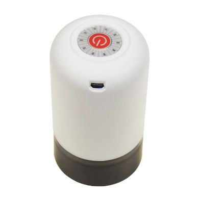 Помпа электрическая на бутылку для воды USB, белая (4768)