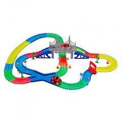 Детская игрушечная дорога Magic Tracks 360 деталей + 2 машинки Mega Set (4260)