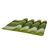 Комплект из 4-х сервировочных ковриков, цвет зеленый (4426)