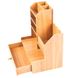 Настольный деревянный органайзер для канцелярии (4956) фото 7 из 11