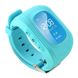 Детские смарт-часы Q50 с GPS, цвет голубой (4281) фото 1 из 7