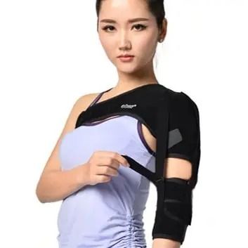 Поддерживающий бандаж для фиксации плечевого сустава, на левую руку (4817)