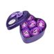 Ароматизированное мыло для ванны Розы с лепестками 6 шт фиолетовый набор (4477) фото 1 из 2
