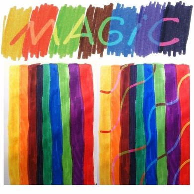 Волшебные фломастеры Magic pens (D1317)