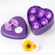 Ароматизированное мыло для ванны Розы с лепестками 6 шт фиолетовый набор (уценка) (4477/1) фото 2 из 2